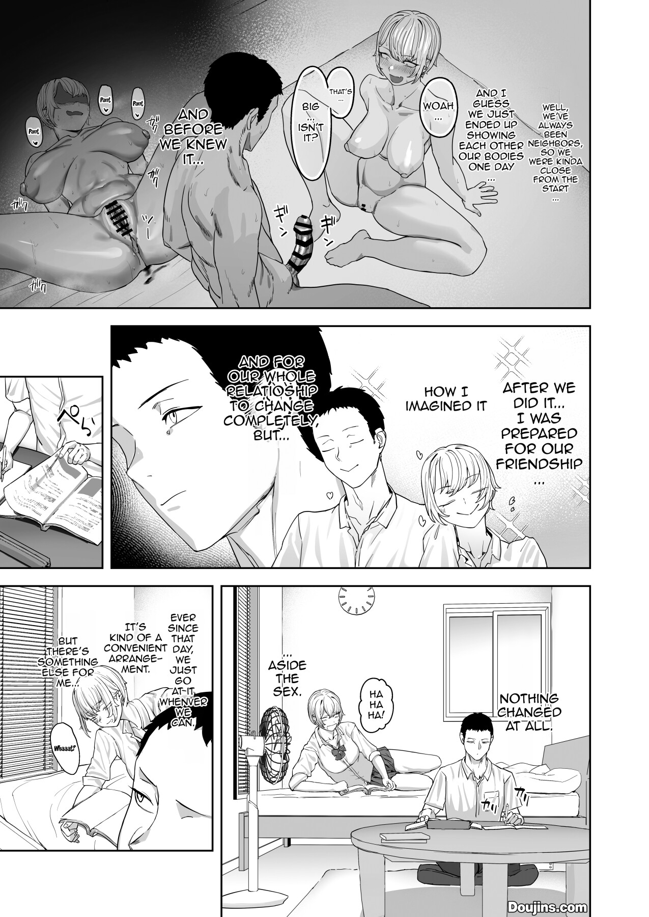 Hentai Manga Comic-Let's Try It Out! The Thing That They Call Lovey-Dovey Sex Between Lovers-Read-8
